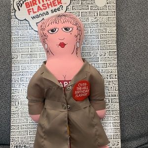 Over-The-Hill Birthday Flasher Doll